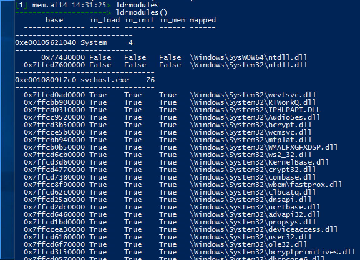 Rekall memory analysis framework for Windows, Linux, and Mac OSX ...