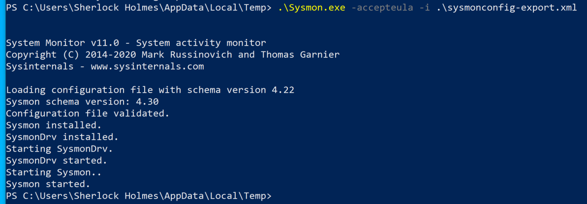 Sysmon 11. Sysmon установка. Sysmon event 11. Sysmon-config.