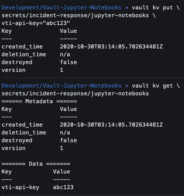 Integrating Vault secrets into Jupyter Notebooks for Incident Response ...