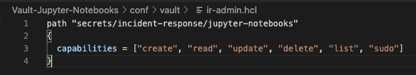 Integrating Vault secrets into Jupyter Notebooks for Incident Response ...